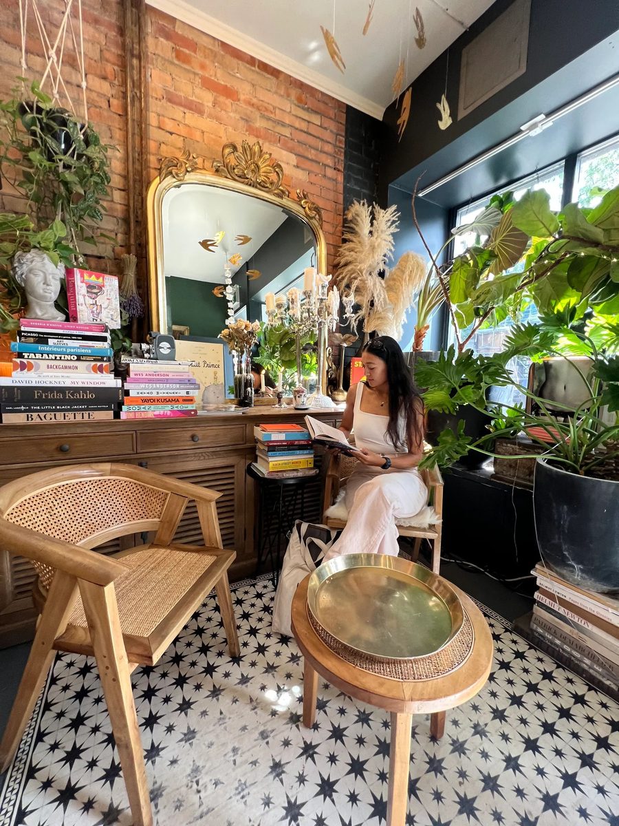 An Experience Creator in a Toronto café